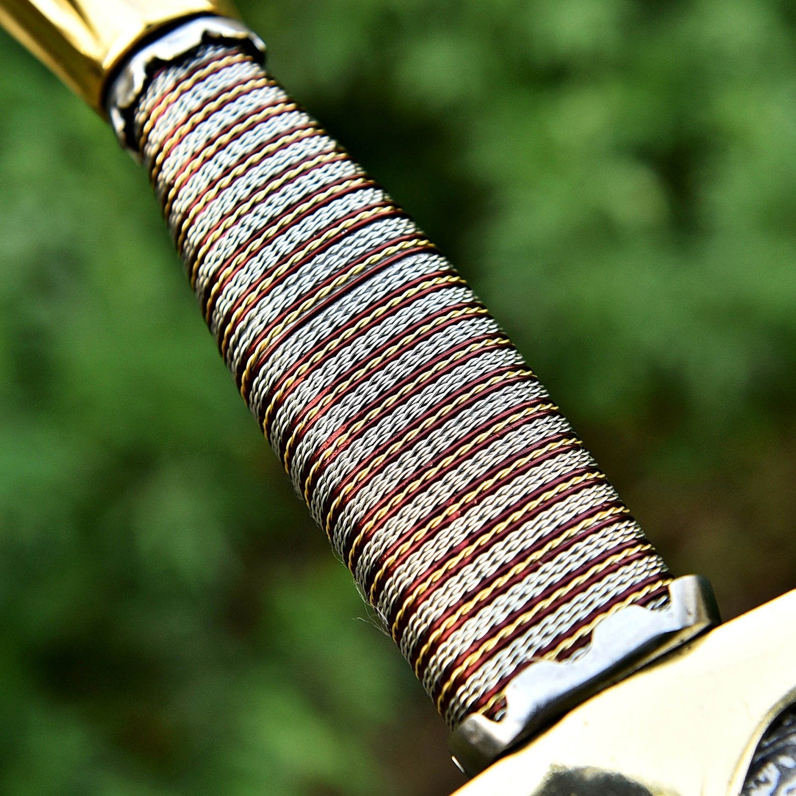 Damascus Steel Master Sword – Roman Gladius Viking Style Blade