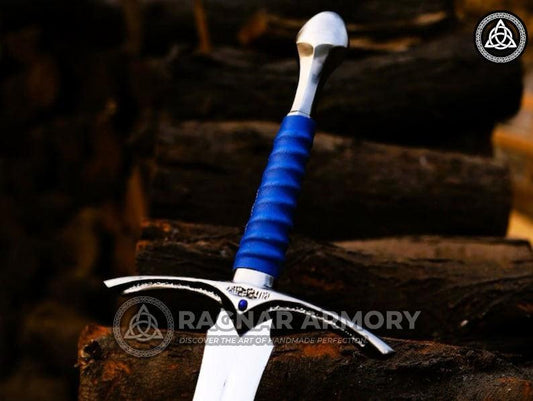 RA-103 Sword of Glamdring the Elvenking Long Sword, Battle Ready Sword, Custom Handmade Sword, Gift For Him, Gift For Men, Christmas Gift, Easter Gift - Ragnar Armoury