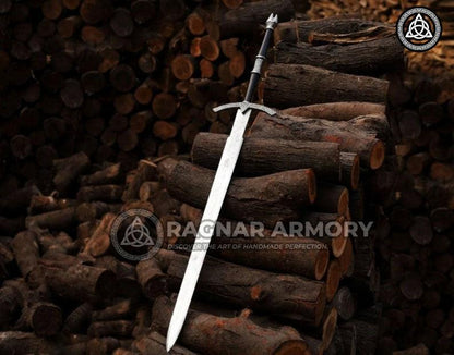 RA-105 Handmade Witch king Sword Lord Of The Ring Hand Forged Sword, Viking Sword, Decorative Viking Swords, Gift For Him, Gift For Men, Gift For Viking Lover, Christmas Gift - Ragnar Armoury