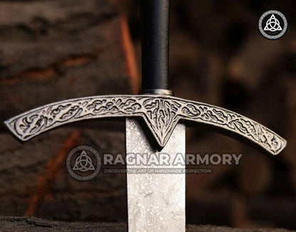 RA-105 Handmade Witch king Sword Lord Of The Ring Hand Forged Sword, Viking Sword, Decorative Viking Swords, Gift For Him, Gift For Men, Gift For Viking Lover, Christmas Gift - Ragnar Armoury