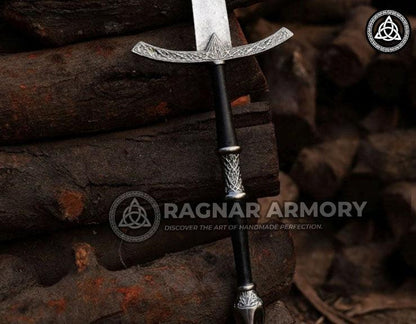 RA-105 Handmade Witch king Sword Lord Of The Ring Hand Forged Sword, Viking Sword, Decorative Viking Swords, Gift For Him, Gift For Men, Gift For Viking Lover, Christmas Gift - Ragnar Armoury