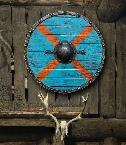 Norse And Heritage Viking Shield, Best Gift For Men, Nordic Shield, Norse Shield, Unique Shield, 