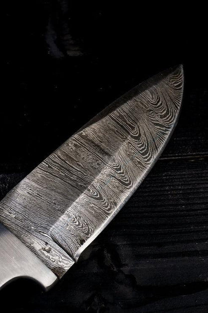 RA-69 Hand Forged Damascus Steel Hunting Knife, Camping Knife, Bushcraft Hunting Knife, High quality Made Hunting Knife, Gift For Men, Gift For Him, Groomsmen Gift, Christmas Gift - Ragnar Armoury