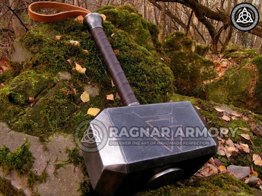 RA-99 Thor hammer, Mjolnir Metal, War Hammer Functional Thor Hammer, Authentic Thor Hammer, Gift For Him, Gift for Men, Christmas Gift, Mothers Day Gift - Ragnar Armoury