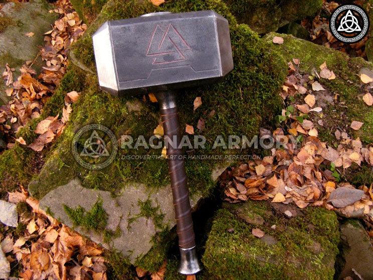 RA-99 Thor hammer, Mjolnir Metal, War Hammer Functional Thor Hammer, Authentic Thor Hammer, Gift For Him, Gift for Men, Christmas Gift, Mothers Day Gift - Ragnar Armoury